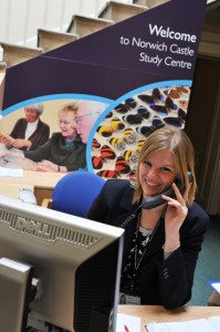 Front of House staff at Norwich Castle