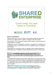 thumbnail of Crowdfunding