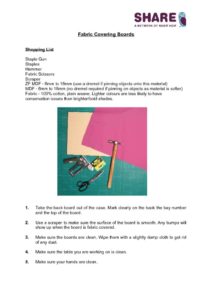 thumbnail of Fabric-Covering-Boards