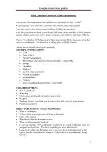 thumbnail of Oral-History-Sample-Interview-Guide